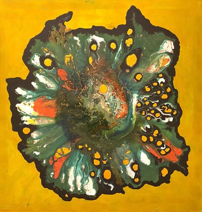 COSMIC SEED - a Paint Artowrk by Antonio Cury Neto